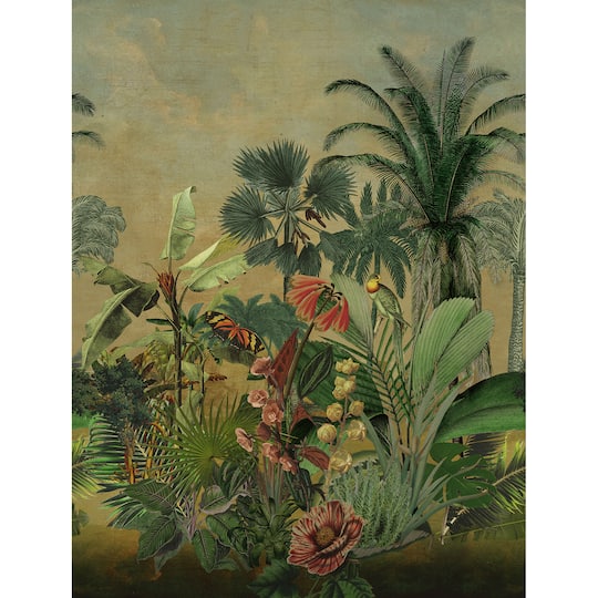 Mr. Kate Hilo Tropical Island Tapestry Peel & Stick Mural